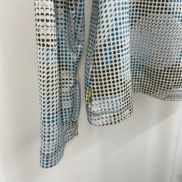 Lolë Lole Size M Athletic Pullover Hoodie Geometric Long Sleeve Hiking Sweater - Picture 7 of 10